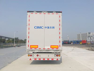 CIMC ZJV9340XXYDG Box transport semi-trailer