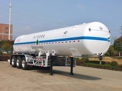 Hongtu  HT9404GDYB Low temperature liquid transport semi-trailer