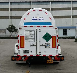 Hongtu  HT9404GDYB Low temperature liquid transport semi-trailer