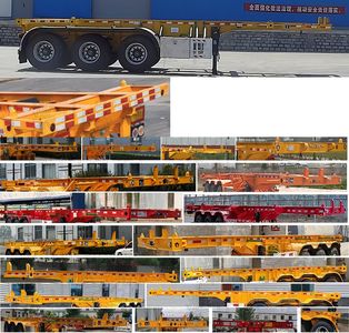 Far East Motors YDA9404TJZ Container transport semi-trailer