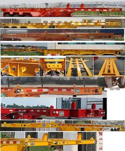 Far East Motors YDA9404TJZ Container transport semi-trailer