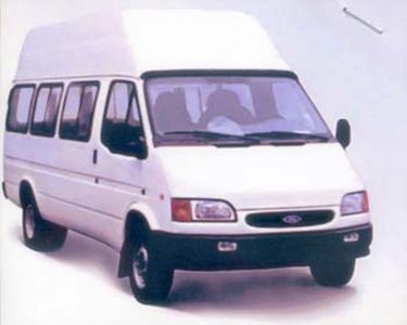 Jiangling Quanshun brand automobiles JX5045XXYDLC2H Box transport vehicle