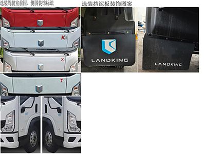 Yantai  YTQ5041CCYDJ331 Grate type transport vehicle