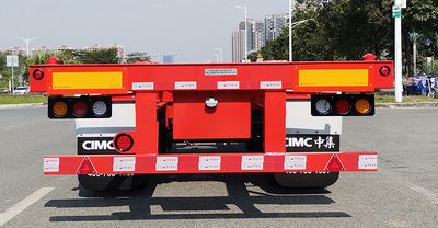 CIMC ZJV9391TJZSZ Container transport semi-trailer