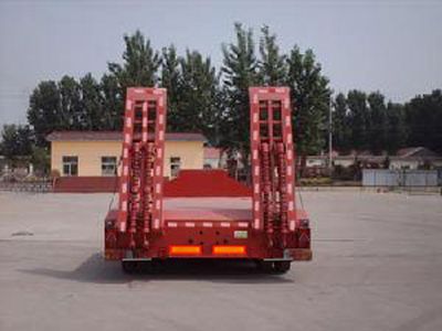 Lufeng  LST9350TDP Low flatbed semi-trailer