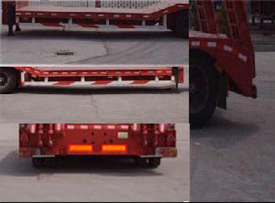 Lufeng  LST9350TDP Low flatbed semi-trailer