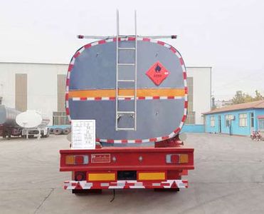 Huachang brand automobiles QDJ9407GRYA Flammable liquid tank transport semi-trailer