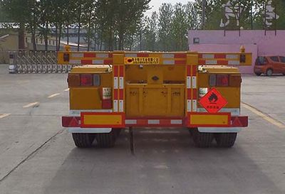 Zhongyu Junda  YJD9400TWY Transport semi-trailer of dangerous goods tank frame