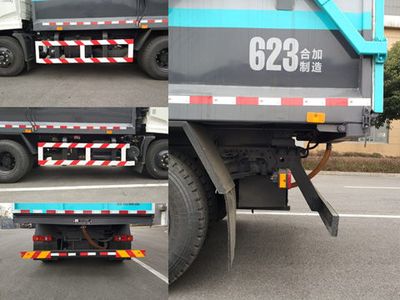 Hejia  HJK5120ZDJD5 Compressed docking garbage truck