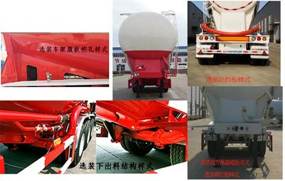 Shengrun  SKW9400GXHFJ Lower ash semi-trailer