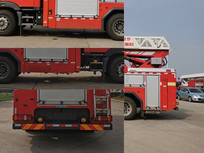 Zhonglian Automobile ZLF5190JXFYT25 Cloud ladder fire truck