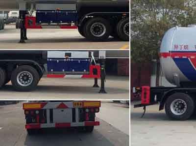 Cheng Liwei  CLW9409GYQB Semi trailer for liquefied gas transportation