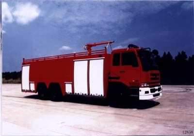 天河牌LLX5280GXFSG150ZY水罐消防车