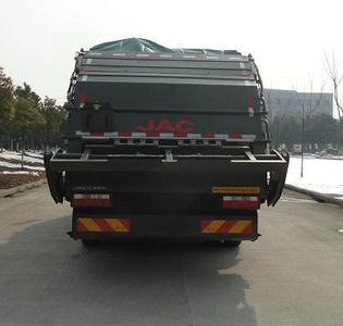 Jianghuai brand automobiles HFC5140ZYSVZ Compressed garbage truck