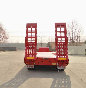 Lufeng  LST9406TDP Low flatbed semi-trailer