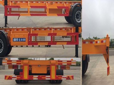 Lu Lu Tong  WSF9400TJZG Container transport semi-trailer