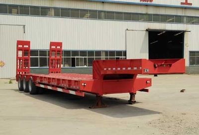 Yizhou brand automobileZLT9400TDPLow flatbed semi-trailer