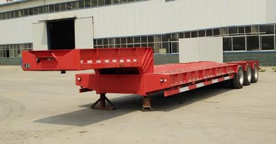 Yizhou brand automobile ZLT9400TDP Low flatbed semi-trailer