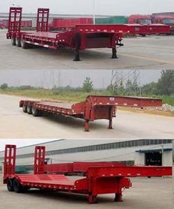 Yizhou brand automobile ZLT9400TDP Low flatbed semi-trailer