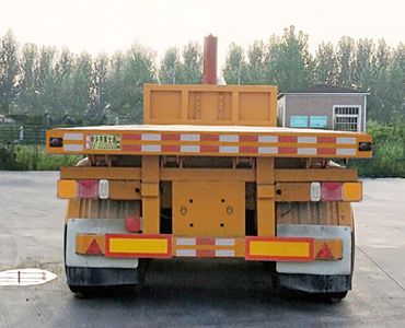 Wanhui  FST9400ZZXP Flat dump semi-trailer