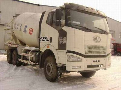 Jidong Julong brand automobile TJD5250GJBK2NE4 Concrete mixing transport vehicle