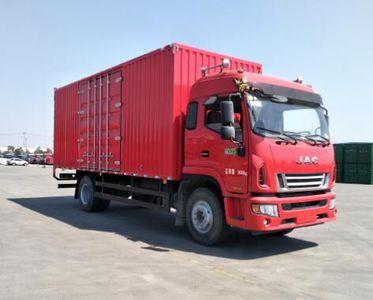 Jianghuai brand automobiles HFC5180XXYB90K1E3S Box transport vehicle