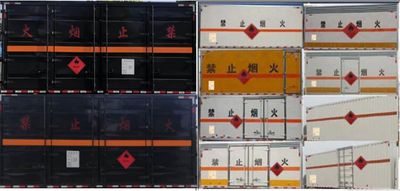 Wanglongwei  WLW5120XRYDYQ6 Flammable liquid box transport vehicle