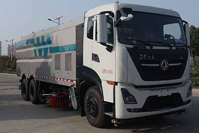 Huatong brand automobiles HCQ5250TXSDF6 Washing and sweeping vehicle