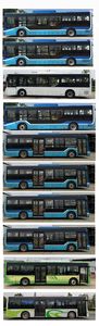 Chinese license plate cars TEG6105BEV02 Pure electric city buses