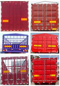 Furong vehicle license plate CHC9407CS Gantry semi-trailer