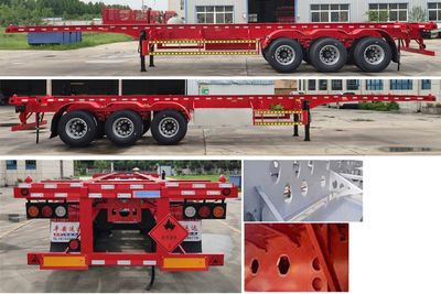 Ping An Yunda  LPA9400TWY Transport semi-trailer of dangerous goods tank frame