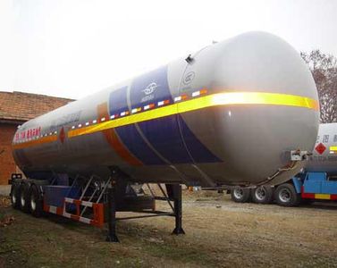 Hongtu  HT9409GYQ3C Semi trailer for liquefied gas transportation