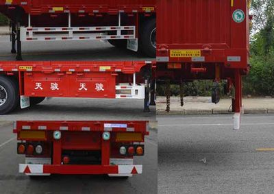 Tianjun Dejin brand automobiles TJV9406CCYE Gantry transport semi-trailer