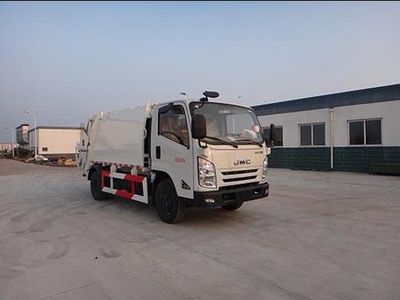 Qingzhuan  QDZ5080ZYSXLE Compressed garbage truck