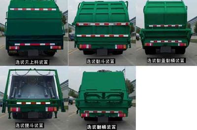 Senyuan  SMQ5070ZYSQLE5 Compressed garbage truck