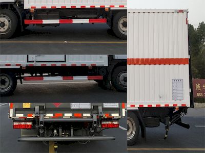 Quanjun  JJJ5125XRQ Flammable gas box transport vehicle