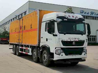 Hua Wei Chi Le  SGZ5320XRQZZ6T5 Flammable gas box transport vehicle