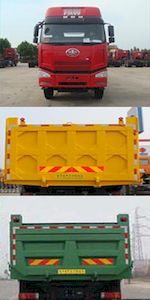 Huajun  ZCZ5314ZLJCAE garbage dump truck 