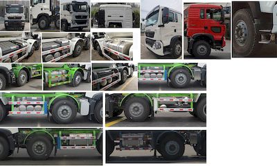 Lingyu  CLY5317GJB30E51 Concrete mixing transport vehicle