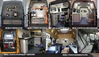 Jiangling Quanshun brand automobiles JX5046XJCMK Inspection vehicle