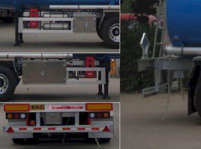 Xingshi  SLS9400GYYE Aluminum alloy oil transport semi-trailer