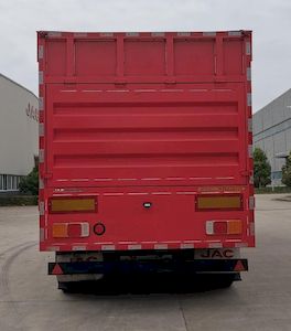 Jianghuai brand automobiles HFC9400ZLS Bulk grain transportation semi-trailer