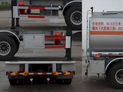 Ouman  HFV9400GRY Flammable liquid tank transport semi-trailer