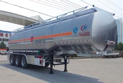 Cheng Liwei  CLW9401GYYL Aluminum alloy oil transport semi-trailer