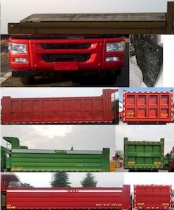 Jiefang Automobile CA5310ZLJP2K2L3T4E5A80 garbage dump truck 