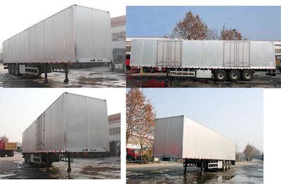 Yuanyi  JHL9400XXY Aluminum alloy box transport semi-trailer