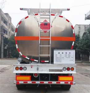 Dongfeng  DFZ9405GYY Aluminum alloy oil transport semi-trailer