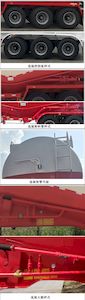 CIMC ZJV9400GSNJM Bulk cement transport semi-trailer