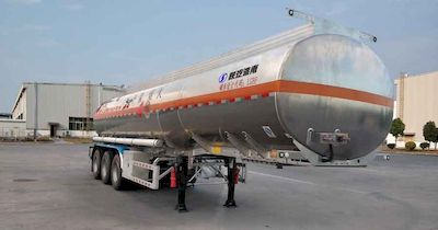 Shaanxi Automobile SHN9400GYYP422 Aluminum alloy oil transport semi-trailer