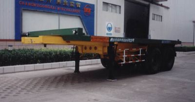 Asia Star TZ9260TJZ Container transport semi-trailer